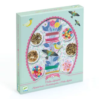   Djeco Ékszerkészítő készlet - Betű gyöngyök - Alphabet beads