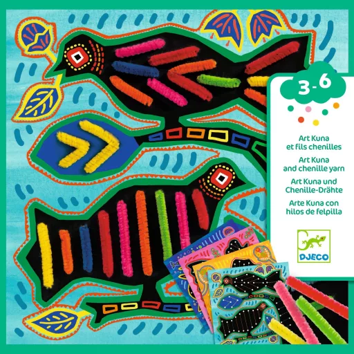 Djeco Fűzős képkészítő - Csuda Mola - Super soft