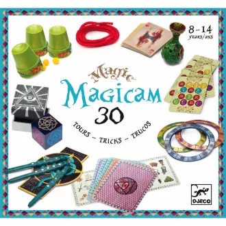 Djeco Bűvészkészlet - Varázslatos, 30 trükk - Magicam