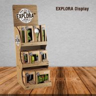 Djeco EXPLORA FELTÖLTÖTT DISPLAY