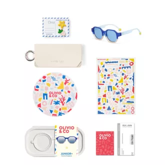   Olivio & Co polarizált napszemüveg 5-12 év creative - Colorblock Sea