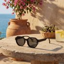 Olivio & Co polarizált felnőtt napszemüveg creative - Squid Black