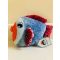 Jellycat plüss - Fishiful kék