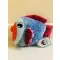 Jellycat plüss - Fishiful kék
