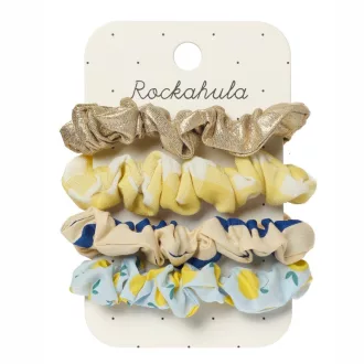 Rockahula Kids scrunchie hajgumi szett - Lemon Drop