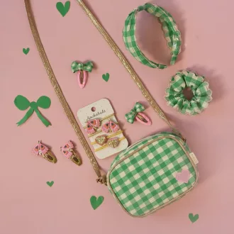 Rockahula Kids hajpánt - Gertie Gingham Scalloped