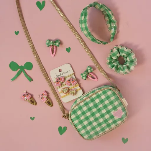 Rockahula Kids hajpánt - Gertie Gingham Scalloped