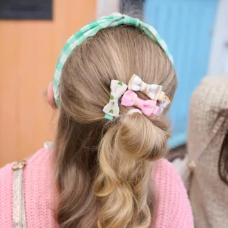 Rockahula Kids hajpánt - Gertie Gingham Scalloped
