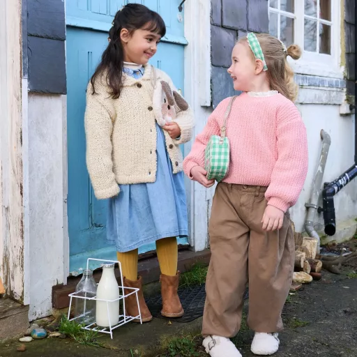 Rockahula Kids hajpánt - Gertie Gingham Scalloped