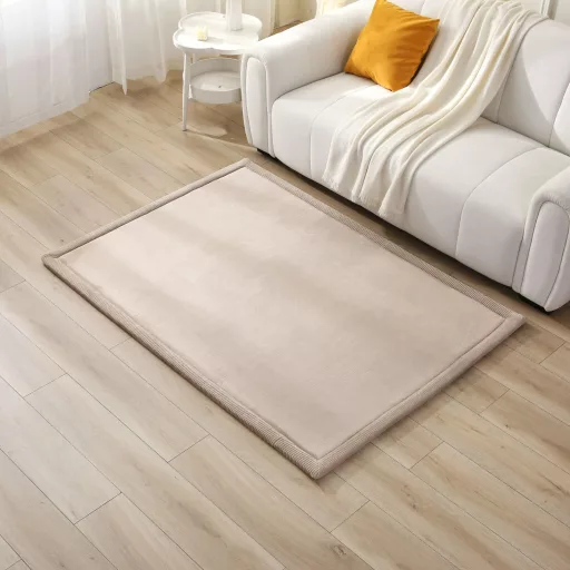 Hakuna matte memóriahabos puha gyerekszőnyeg 170x120 cm - Bézs