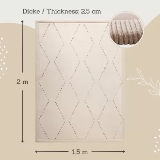   Hakuna matte memóriahabos puha gyerekszőnyeg 150x200 cm - Nordic Grid