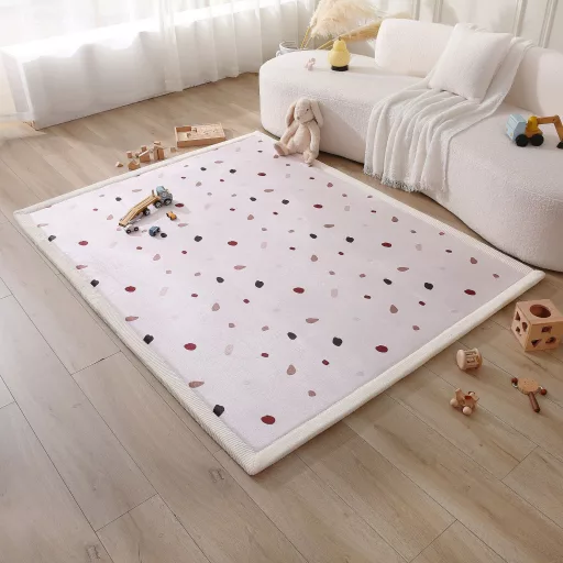 Hakuna matte memóriahabos puha gyerekszőnyeg 150x200 cm - Konfetti