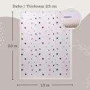 Hakuna matte memóriahabos puha gyerekszőnyeg 150x200 cm - Konfetti