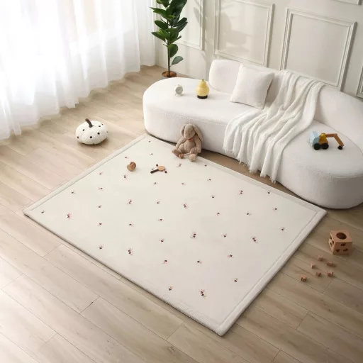Hakuna matte memóriahabos puha gyerekszőnyeg 150x200 cm - Floral