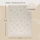 Hakuna matte memóriahabos puha gyerekszőnyeg 150x200 cm - Floral