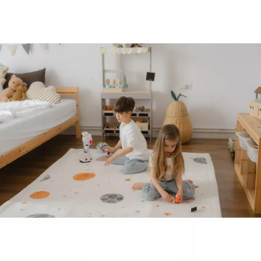 Hakuna matte memóriahabos puha gyerekszőnyeg 150x200 cm - Bolygók