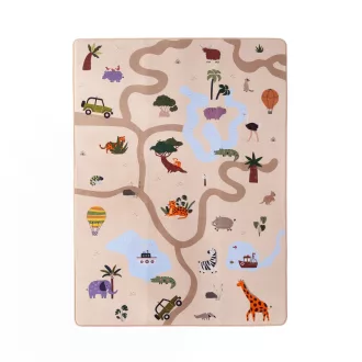   Hakuna matte memóriahabos puha gyerekszőnyeg 150x200 cm - Szafari túra