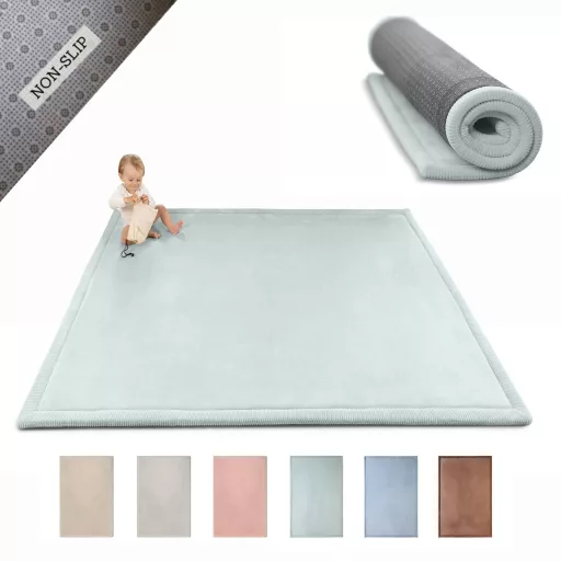 Hakuna matte memóriahabos puha gyerekszőnyeg 150x200 cm - Menta