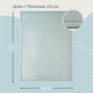 Hakuna matte memóriahabos puha gyerekszőnyeg 150x200 cm - Menta