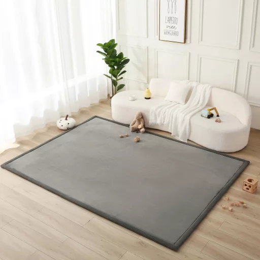 Hakuna matte memóriahabos puha gyerekszőnyeg 200x280 cm - Sötétszürke