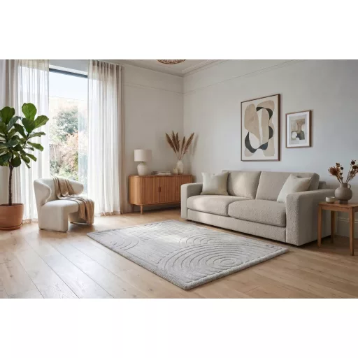 Hakuna matte memóriahabos puha gyerekszőnyeg 150x200 cm - Linea szürke
