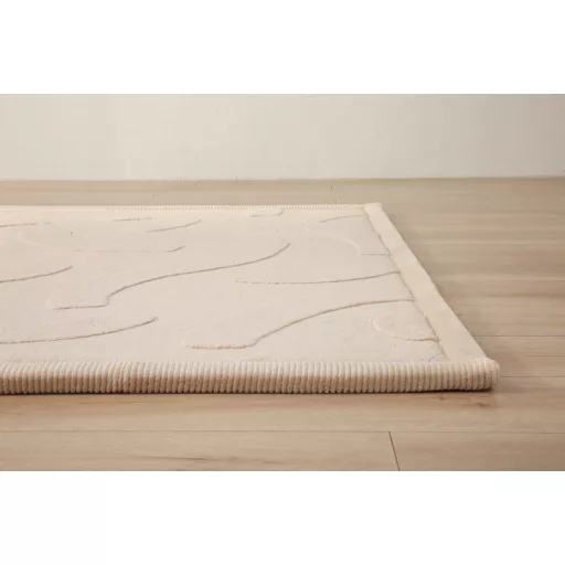 Hakuna matte memóriahabos puha gyerekszőnyeg 150x200 cm - Gentle Arcs Bézs