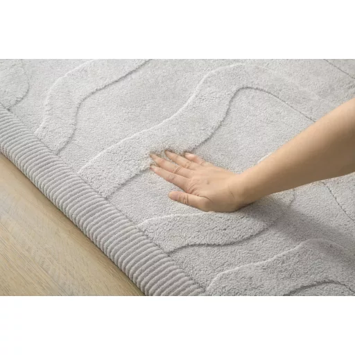 Hakuna matte memóriahabos puha gyerekszőnyeg 150x200 cm - Ground Flow Szürke