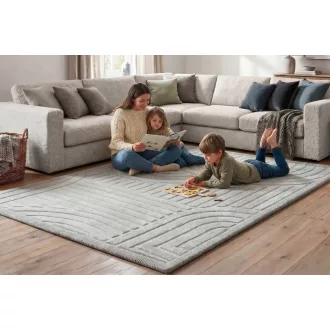   Hakuna matte memóriahabos puha gyerekszőnyeg 200x280 cm - Linea szürke