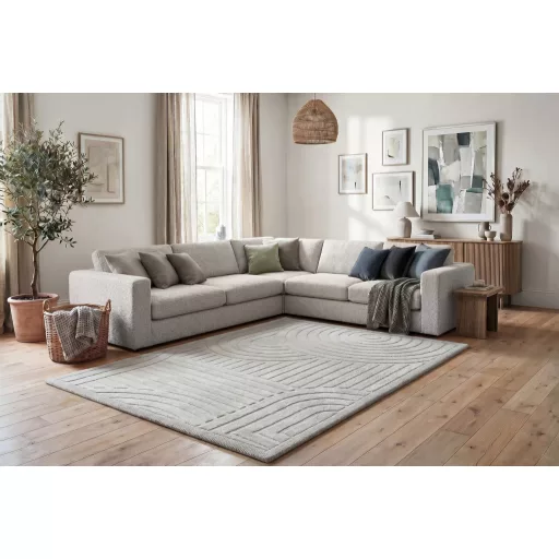 Hakuna matte memóriahabos puha gyerekszőnyeg 200x280 cm - Linea szürke