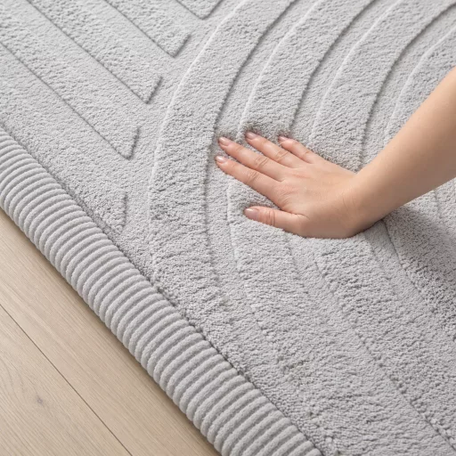 Hakuna matte memóriahabos puha gyerekszőnyeg 200x280 cm - Linea szürke