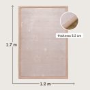 Hakuna matte memóriahabos puha gyerekszőnyeg 170x120 cm - Világító csillagok