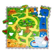   Hakuna matte puzzle játszószőnyeg 120x120 cm - Dinoszauruszok