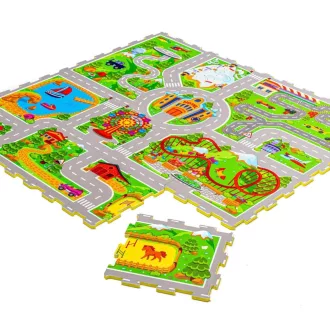 Hakuna matte puzzle játszószőnyeg 120x120 cm - Vakáció