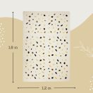 Hakuna matte habszivacs puzzle játszószőnyeg 180x120 cm - Konfetti