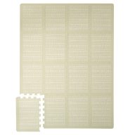   Hakuna matte habszivacs puzzle játszószőnyeg 170x120 cm - Bézs