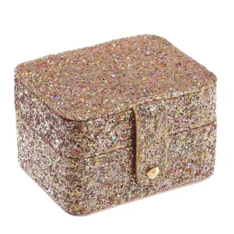 Rockahula Kids ékszertartó doboz - Confetti Glitter Gold