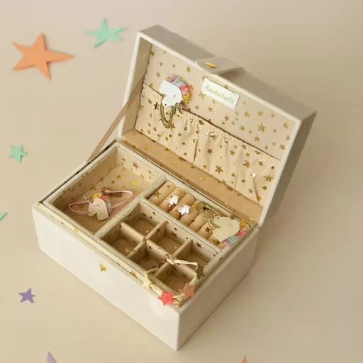 Rockahula Kids nagyméretű ékszertartó doboz - Rainbow Unicorn