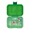 Yumbox Original uzsonnás doboz 6 rekesszel - Jurassic Green Funny Monsters
