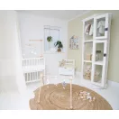 Kiságyforgó állvány fehér Jabadabado