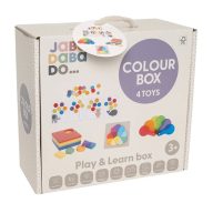   Montessori fejlesztő játékcsomag, Játék a színekkel Jabadabado