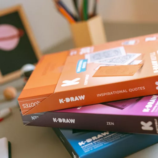 Kidywolf mintafüzet K-Draw Pad rajztáblához - Galaxis - Galaxy