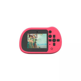   Kidywolf vízálló gyerek fényképezőgép - Rózsaszín - Kidycam Pro Pink