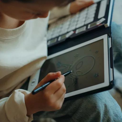 Kidywolf LCD rajztábla - Galaxis - Kidydraw Mini Galaxy
