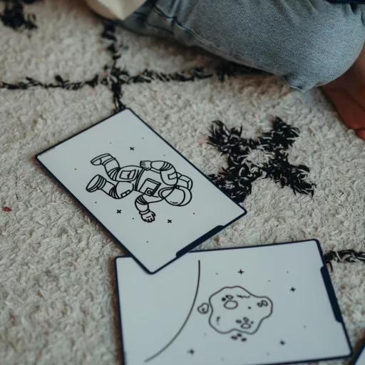 Kidywolf LCD rajztábla - Galaxis - Kidydraw Mini Galaxy