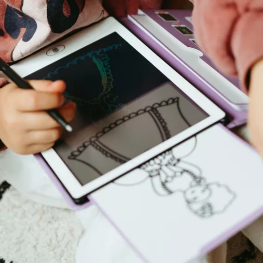 Kidywolf LCD rajztábla - Hercegnők - Kidydraw Mini Princess