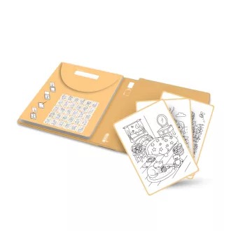  Kidywolf mintafüzet Kidydraw Pad 6 rajztáblához - Háziállatok - Pets