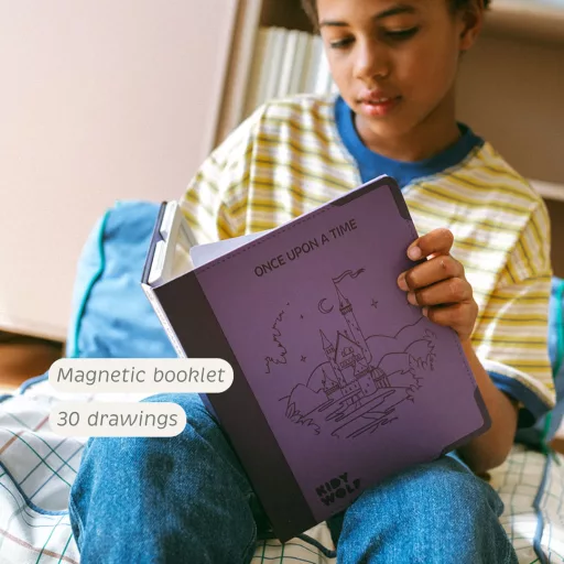 Kidywolf mintafüzet Kidydraw Pad 8 rajztáblához - Mesevilág - Once Upon a Time