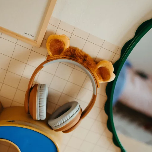 Kidywolf bluetooth gyerek fejhallgató - Oroszlán - Kidyears Lion