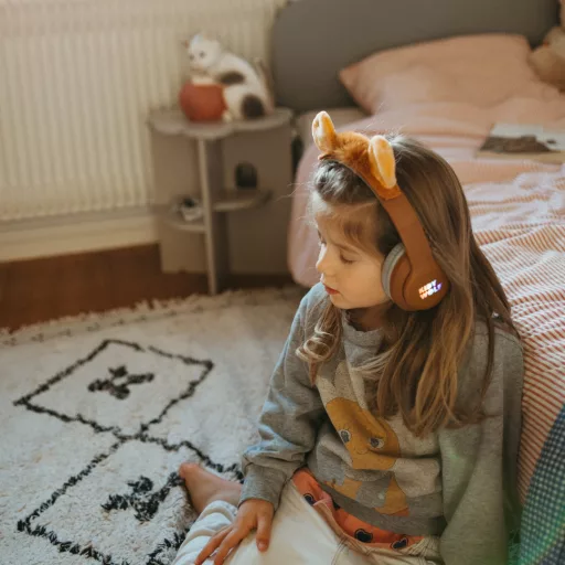 Kidywolf bluetooth gyerek fejhallgató - Oroszlán - Kidyears Lion