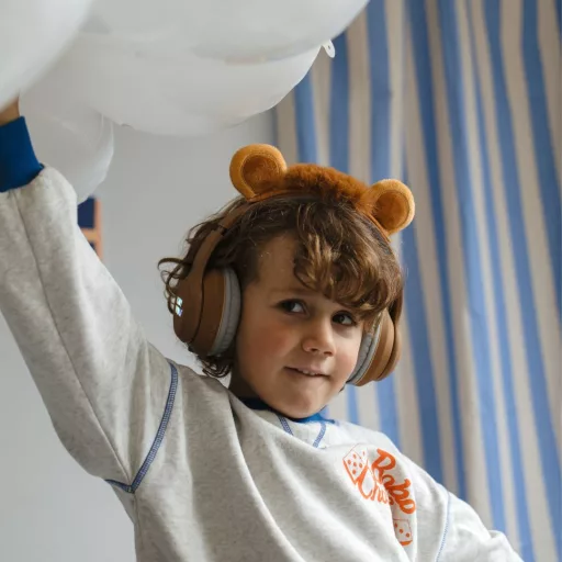 Kidywolf bluetooth gyerek fejhallgató - Oroszlán - Kidyears Lion